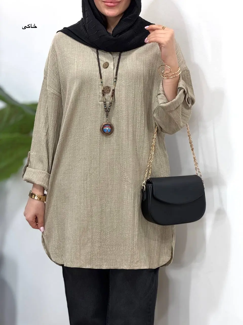 مانتو جلو بسته آیسو المیرا